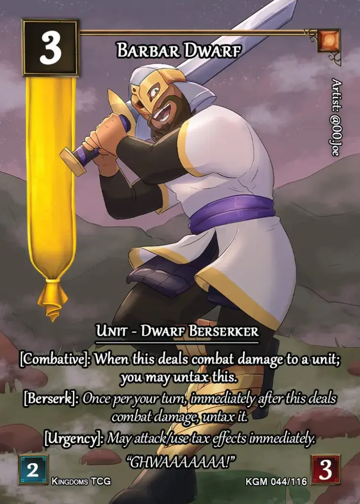 Barbar Dwarf