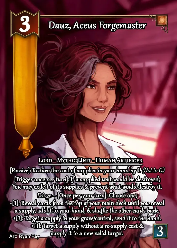 Dauz, Aceus Forgemaster