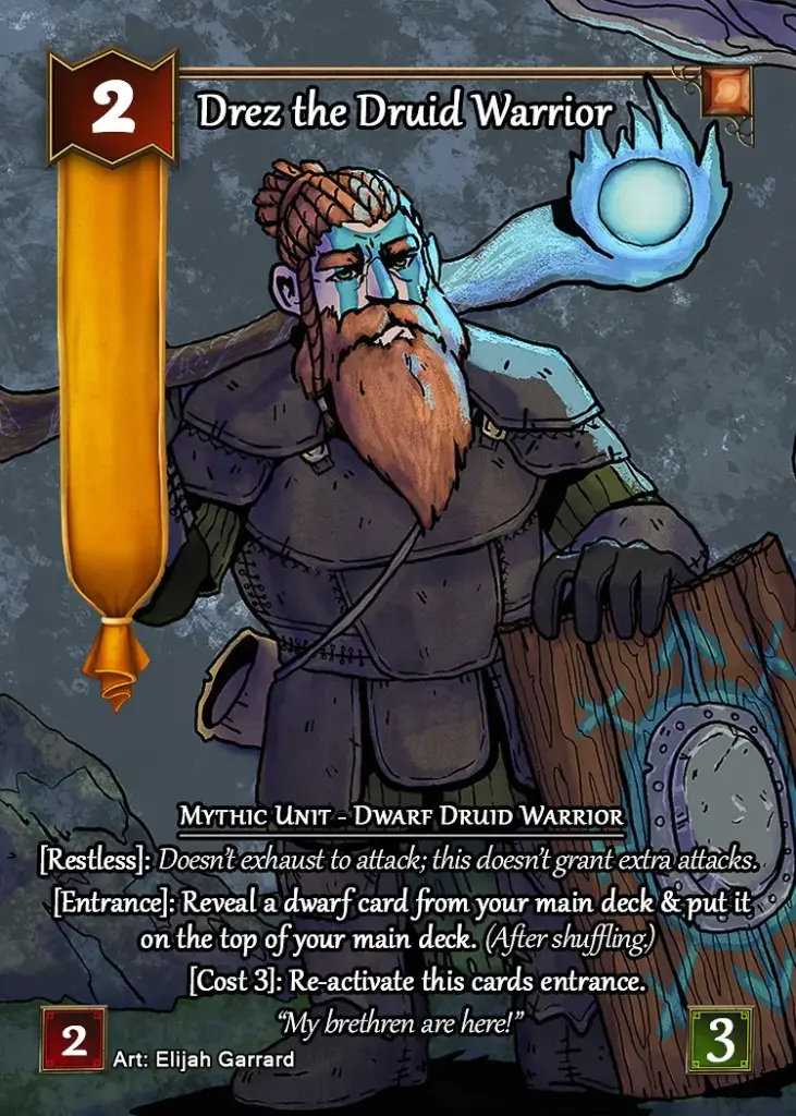 Drez the Druid Warrior