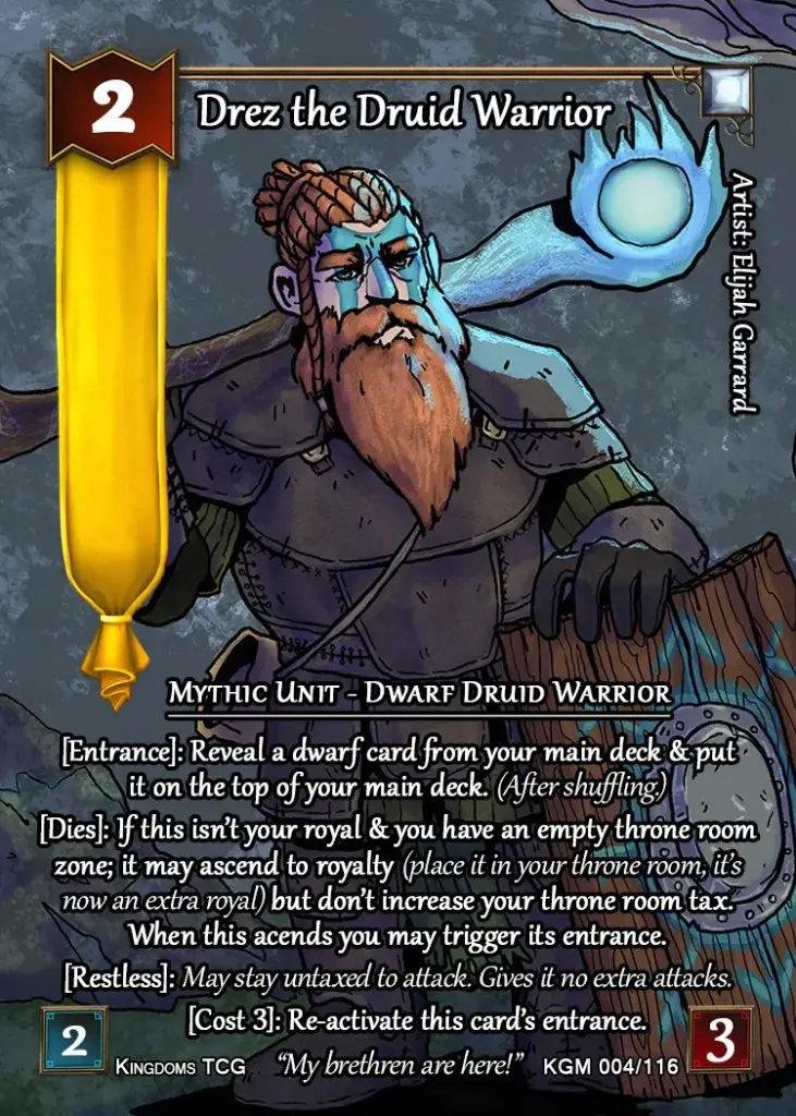 Drez the Druid Warrior