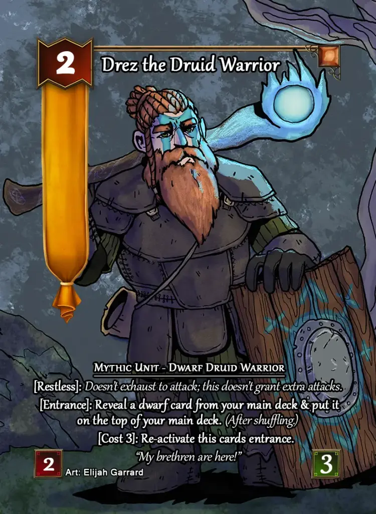 Drez the Druid Warrior