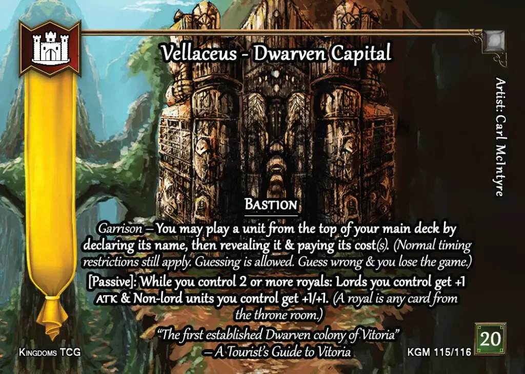 Vellaceus - Dwarven Capital