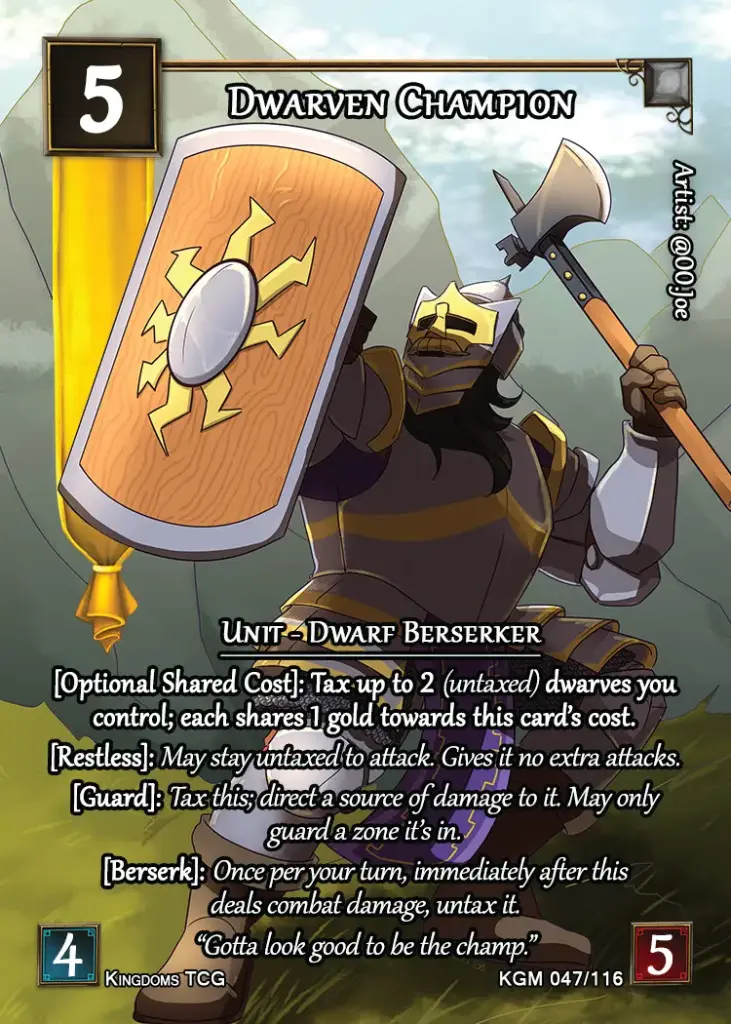 Dwarven Champion 