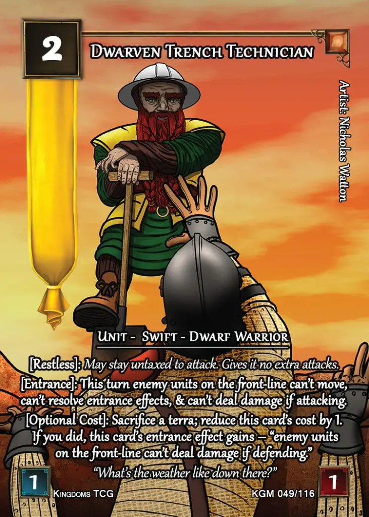 Dwarven Trenchman