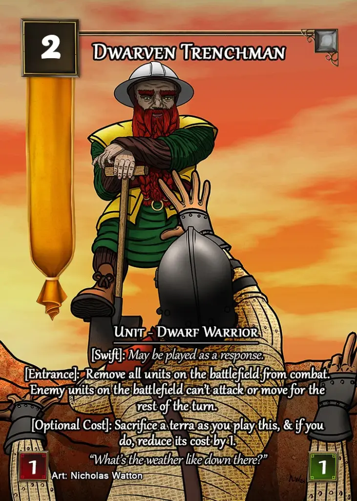 Dwarven Trenchman
