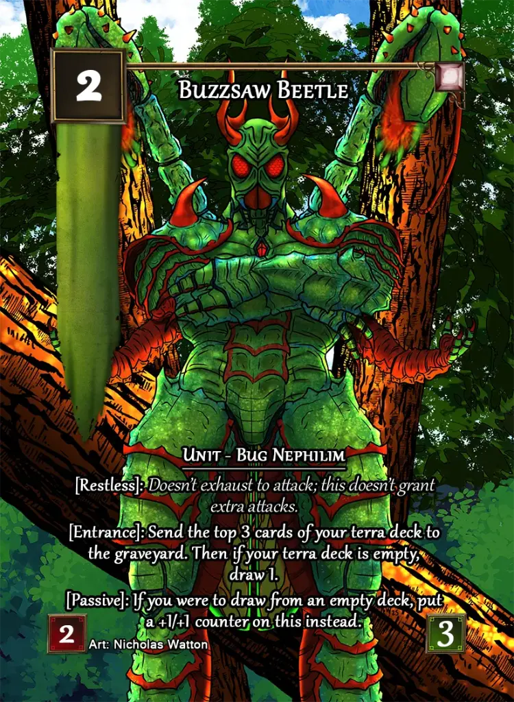 Buzzsaw Beetle