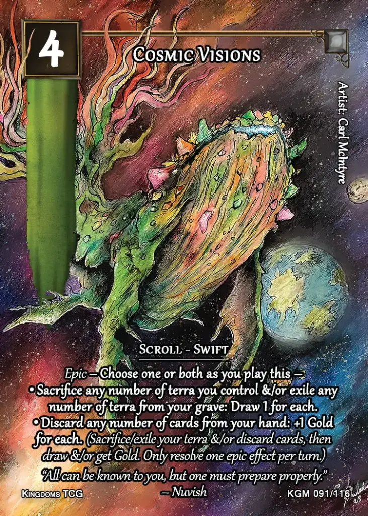 Cosmic Visions