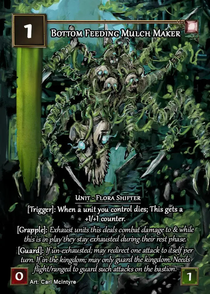 Bottom Feeding Mulch Maker