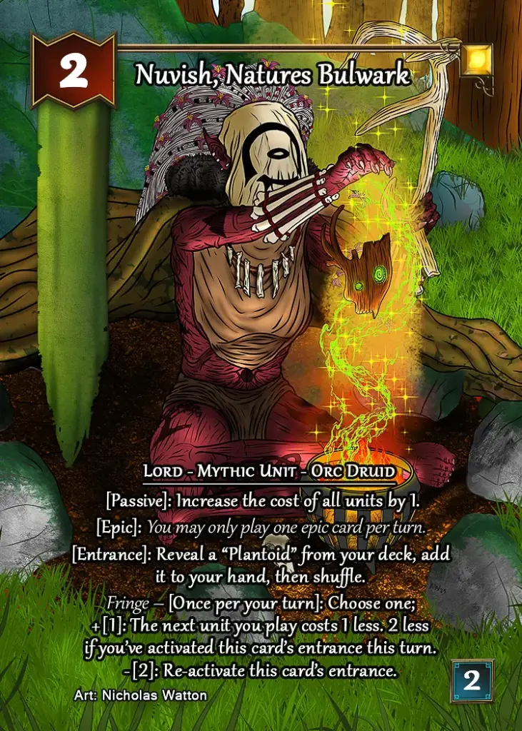 Nuvish, Nature's Bulwark