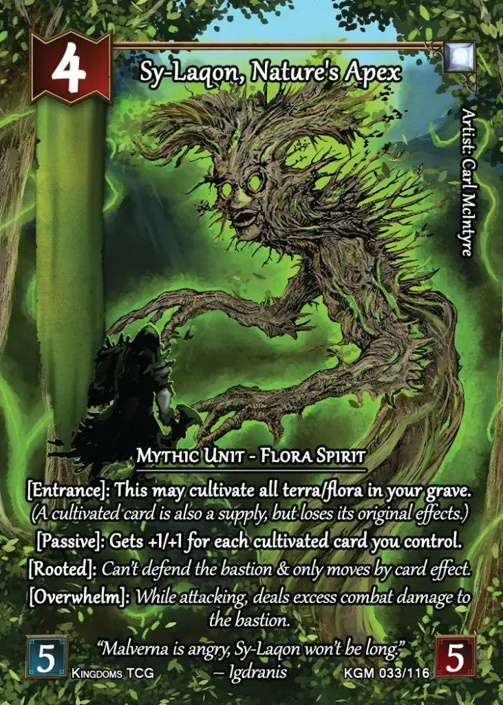 Sy-Laqon, Nature's Apex