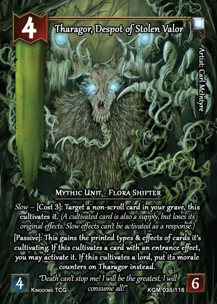 Tharagor, Despot of Stolen Valor