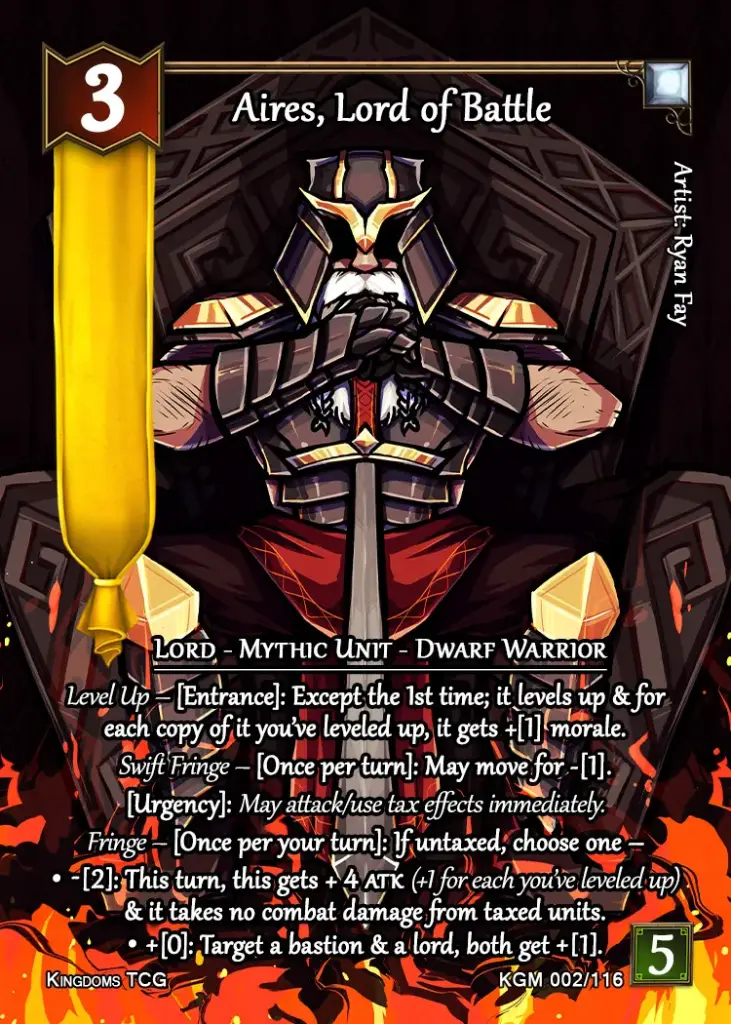 Aires, Lord of Battle