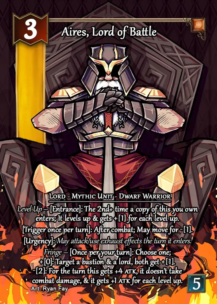 Aires, Lord of Battle