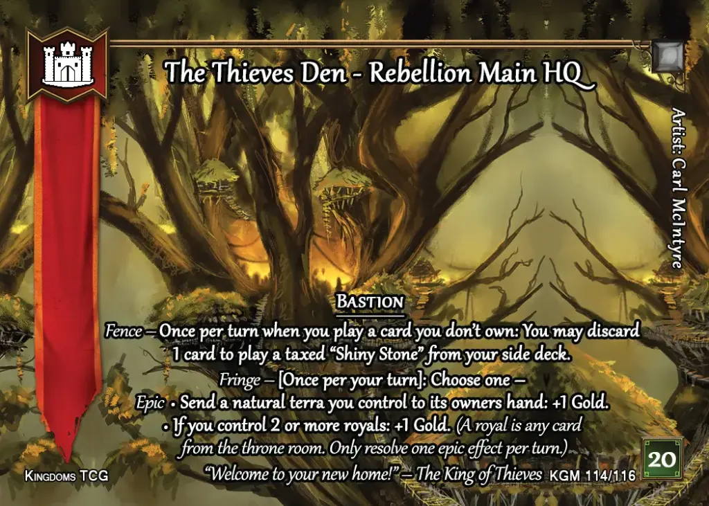 The Thieves Den - Rebellion Main HQ