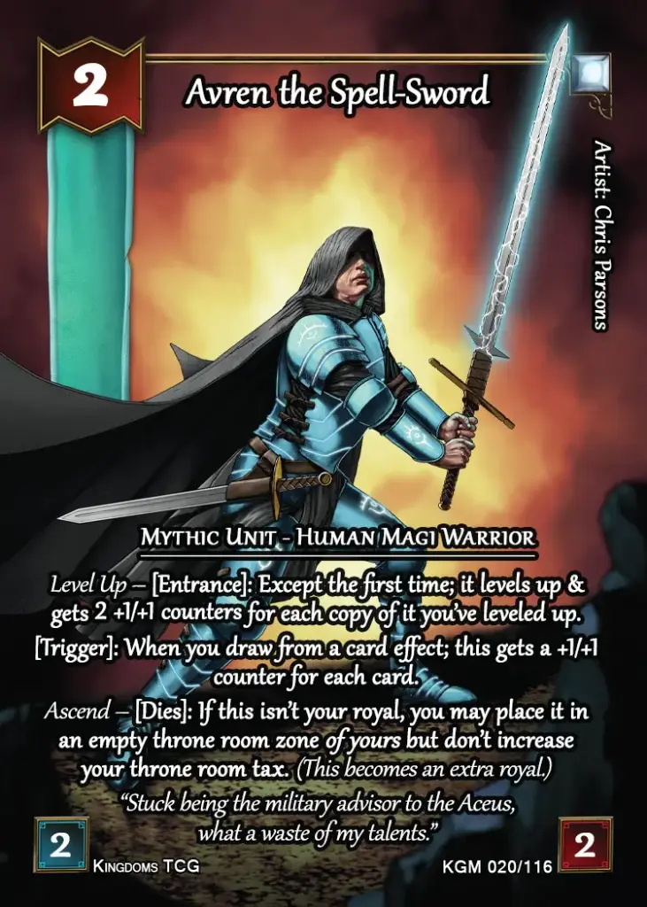 Avren the Spellsword