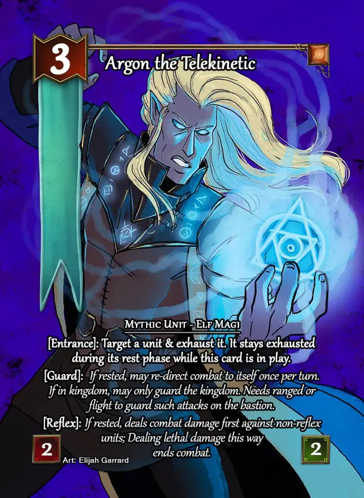 Argon the Telekinetic