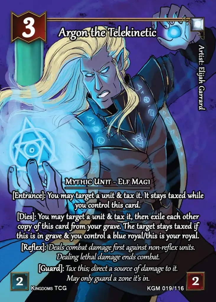 Argon the Telekinetic