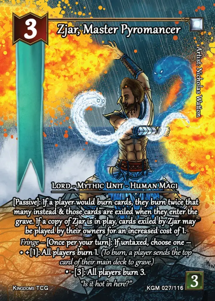 Zjar, Master Pyromancer