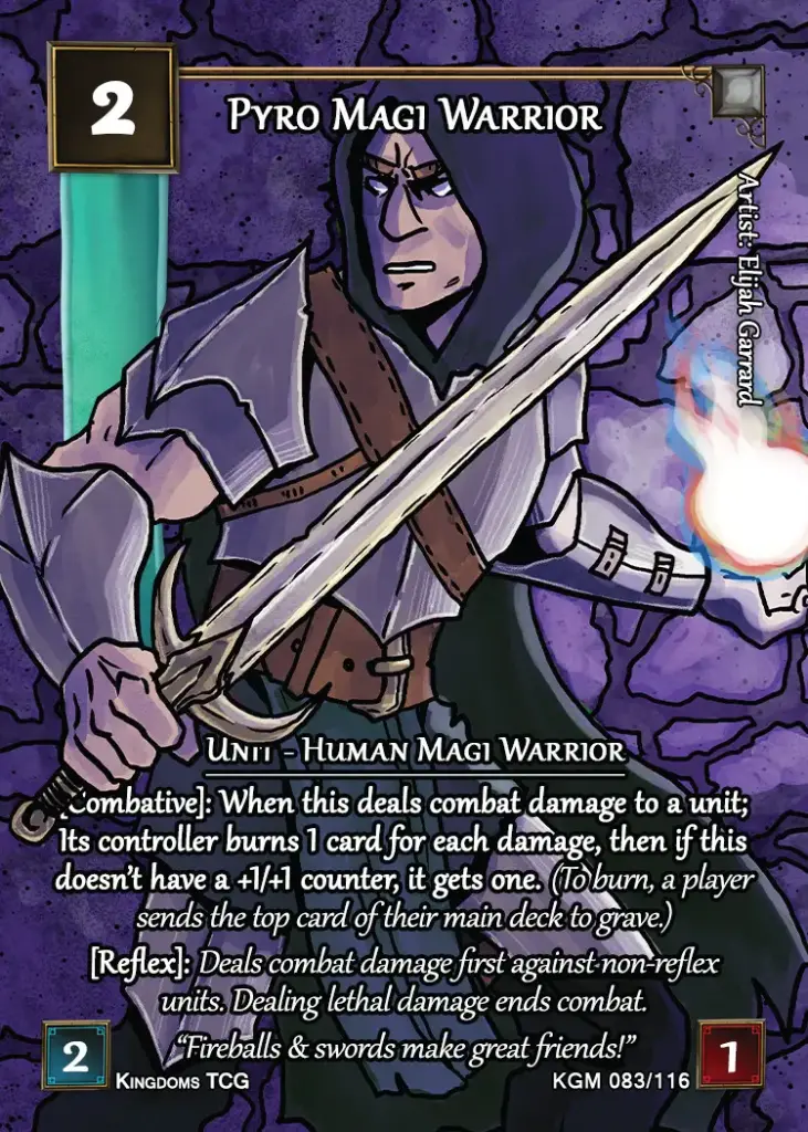 Pyro Magi Warrior