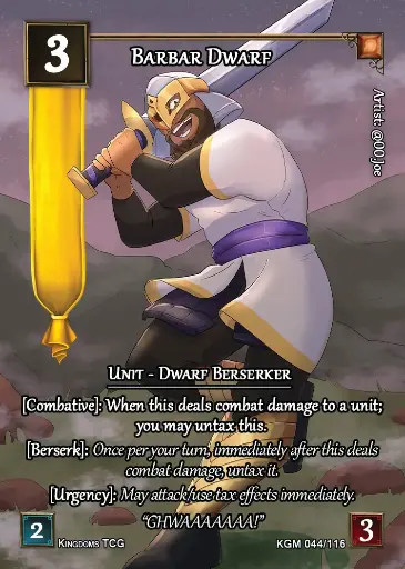 Barbar Dwarf