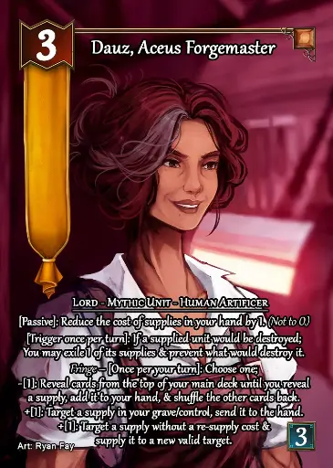 Dauz, Aceus Forgemaster