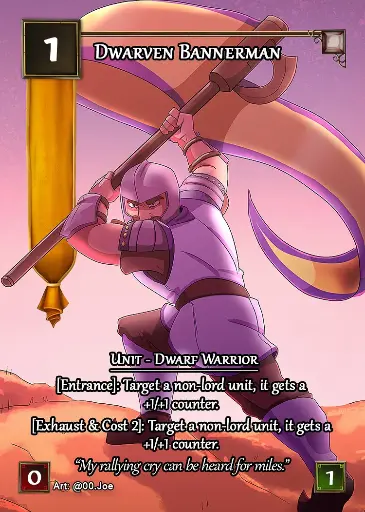 Dwarven Bannerman