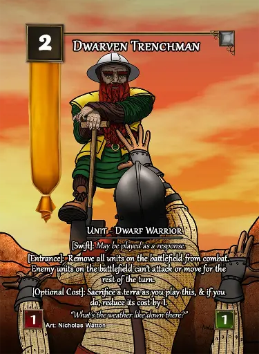 Dwarven Trenchman