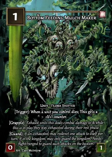 Bottom Feeding Mulch Maker