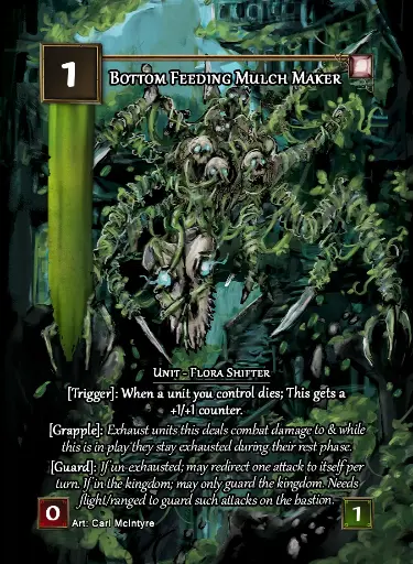 Bottom Feeding Mulch Maker