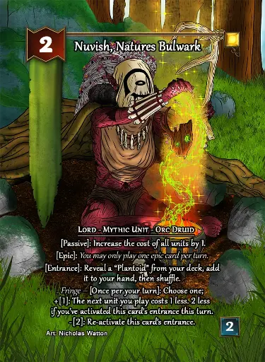 Nuvish, Nature's Bulwark
