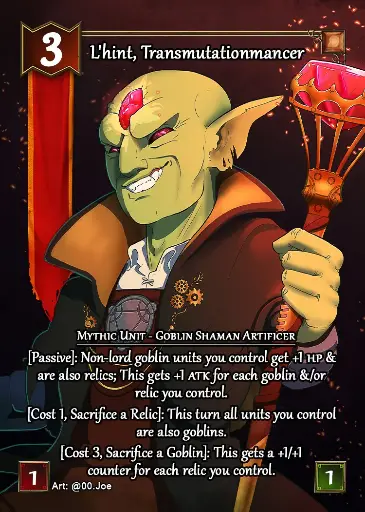 L'hint, Transmutationmancer