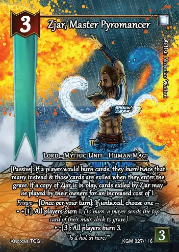 Zjar, Master Pyromancer
