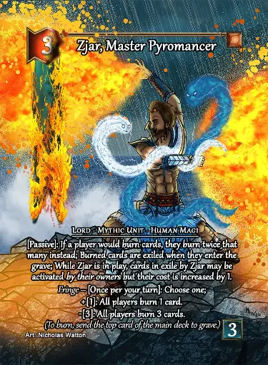 Zjar, Master Pyromancer