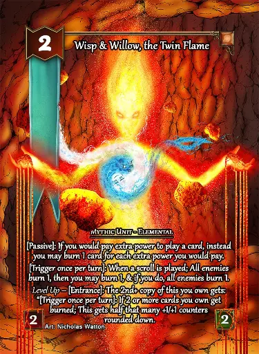 Wisp & Willow, the Twin Flame