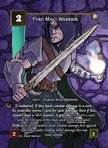 Pyro Magi Warrior