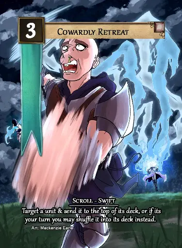 Cowardly Retreat